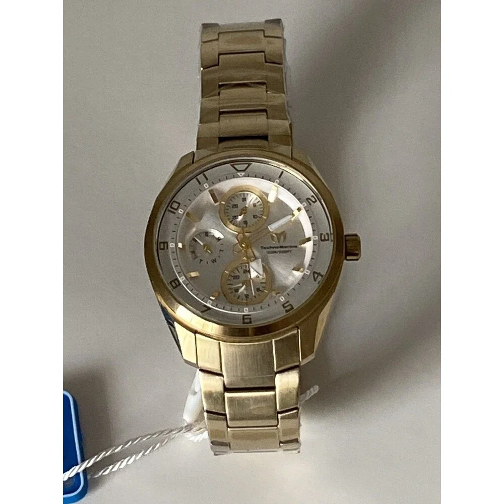 TechnoMarine Ocean Quantum Women's Invicta Watch 36mm Goldtone TM-318110  Lady’s